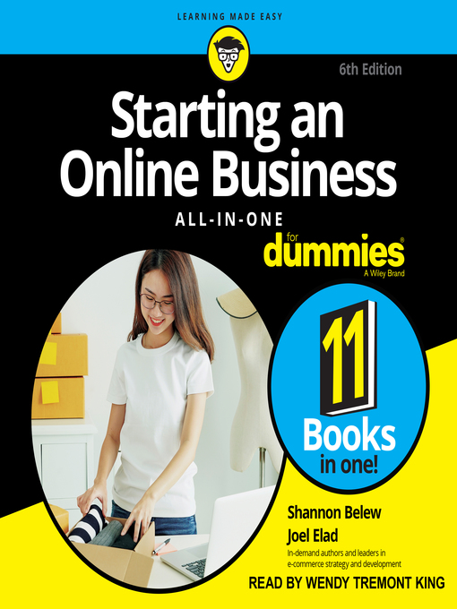 Cover image for Starting an Online Business All-in-One For Dummies